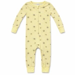 Gerber Modern Moments 18M Lemon Print Zip Sleeper Romper